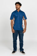 A Father's Teachings Blue Bamboo (Simpson) Unisex Polo Shirt