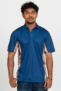 A Father's Teachings Blue Bamboo (Simpson) Unisex Polo Shirt