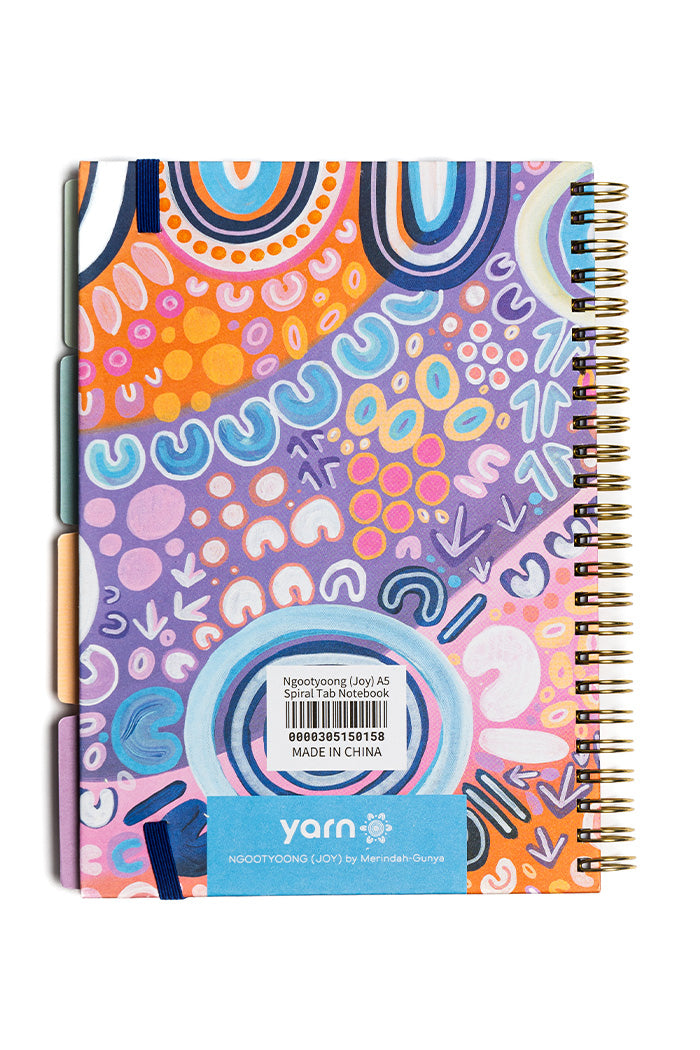 Ngootyoong (Joy) A5 Spiral Tab Notebook