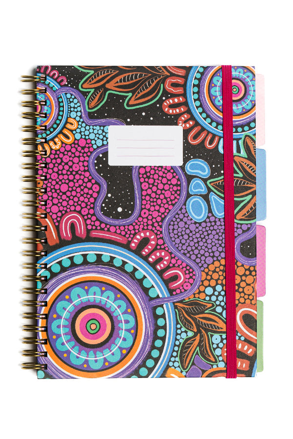 Celebration A5 Spiral Tab Notebook