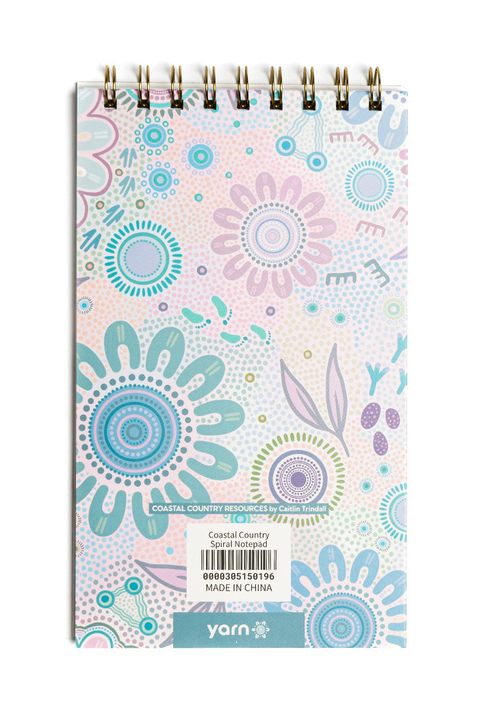 Coastal Country Spiral Notepad