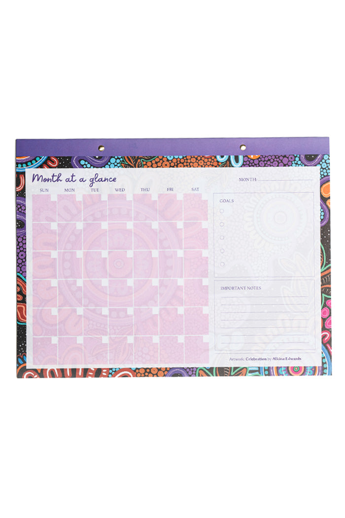 Celebration A3 Large Desk Planner