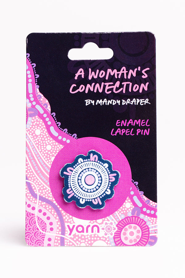 A Woman's Connection Lapel Pin