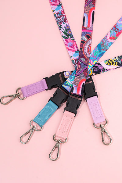 Pink Colours Premium Lanyard