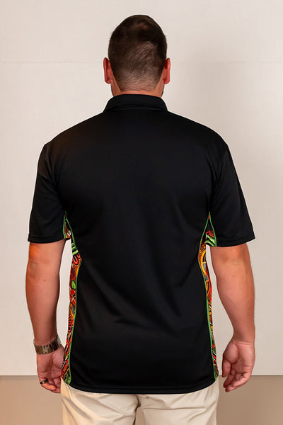 Proud & Deadly Black Bamboo (Simpson) Unisex Polo Shirt