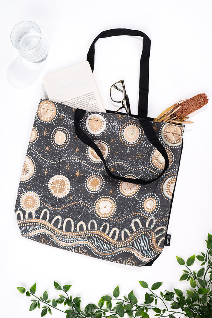 Marang Ngurung (Good Night) Premium Canvas Full Print Tote Bag