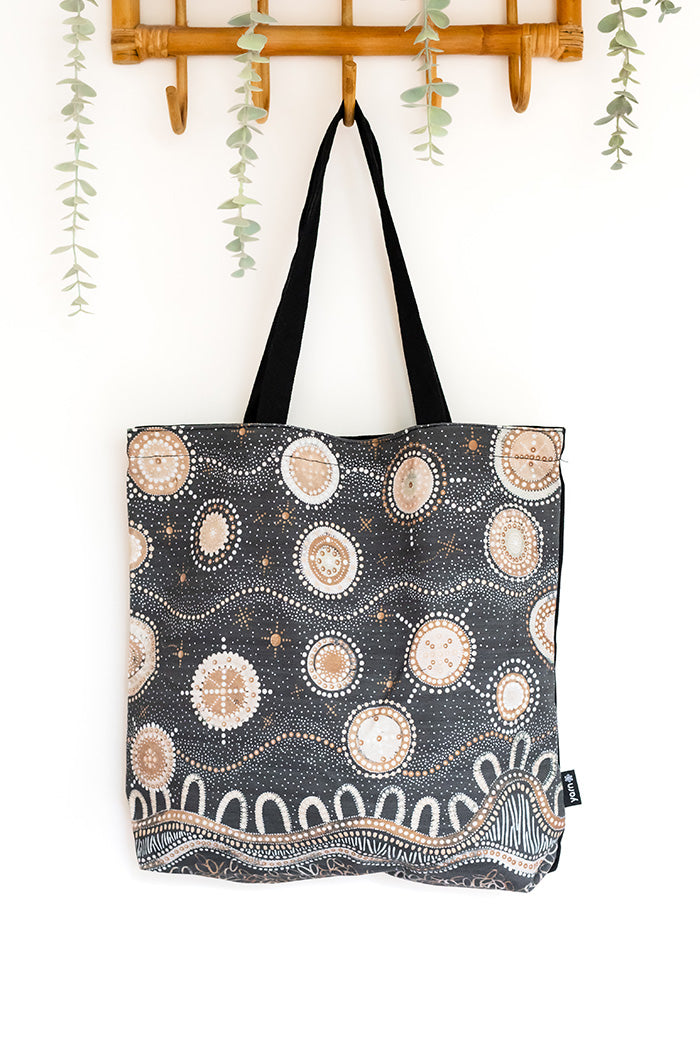 Marang Ngurung (Good Night) Premium Canvas Full Print Tote Bag