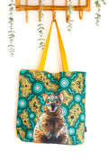 Quokka 'Australian Wildlife Conservancy' Premium Canvas Full Print Tote Bag