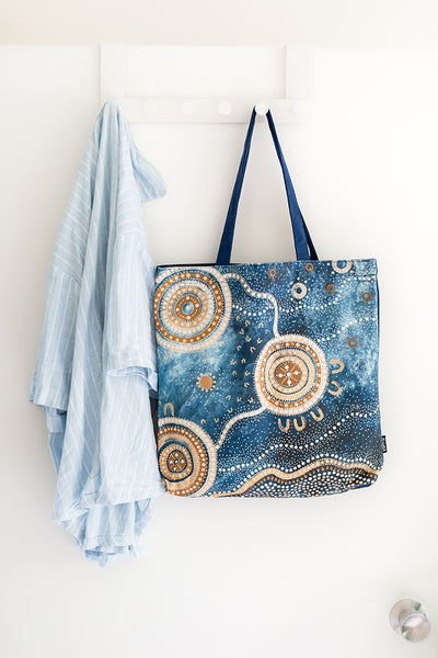 Yilawura (Night) Premium Canvas Full Print Tote Bag