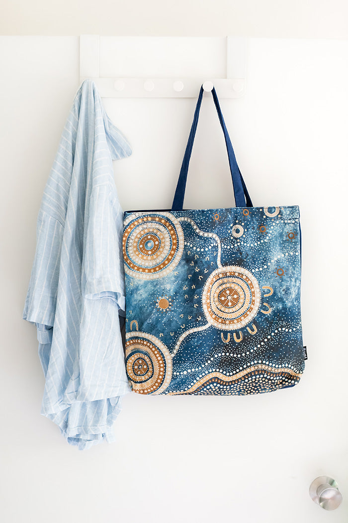 Yilawura (Night) Premium Canvas Full Print Tote Bag