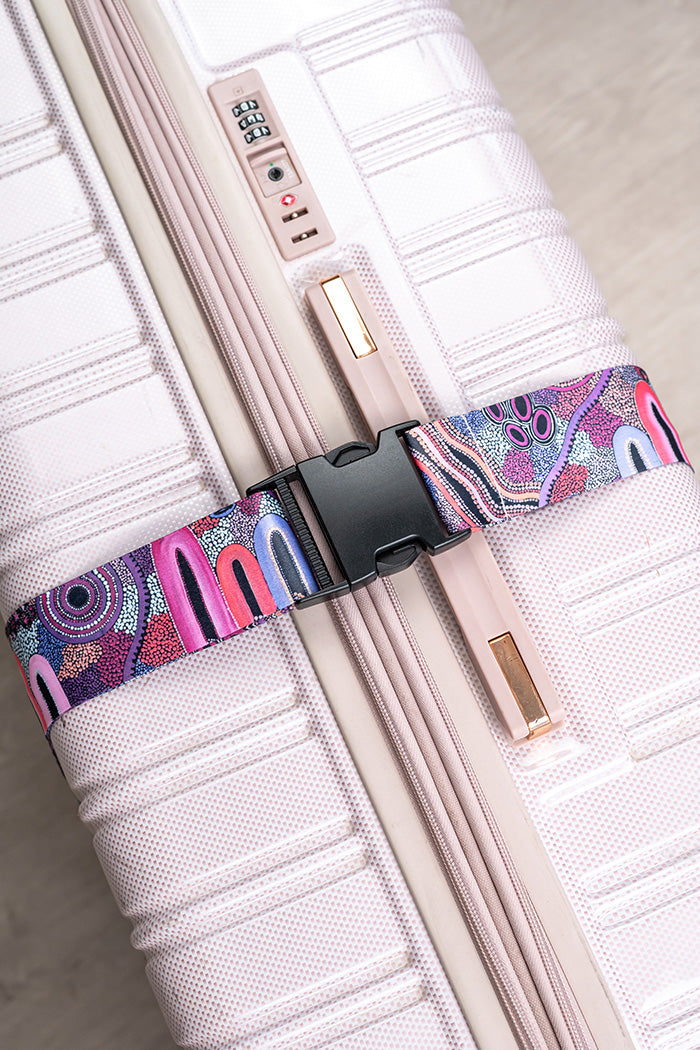 Pink Colours Luggage Belt