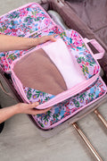 Pink Banksia Travel Packing Cubes (5 Pack)