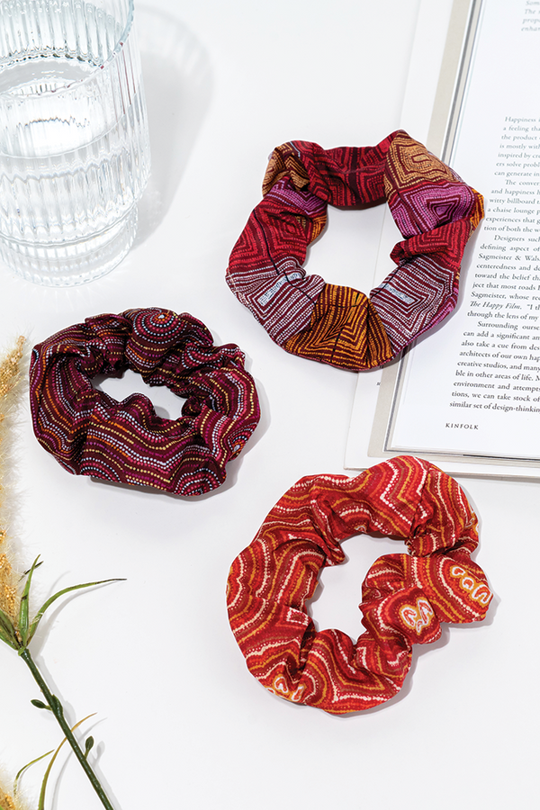 Warlukurlangu Scrunchie Collection (3 Pack)