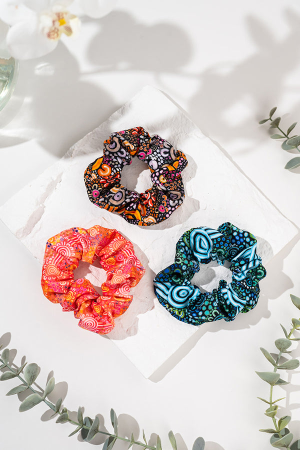 Merindah-Gunya Scrunchie Collection (3 Pack)