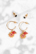 Keep The Fire Burning! Hoop Earring & Stud Pack