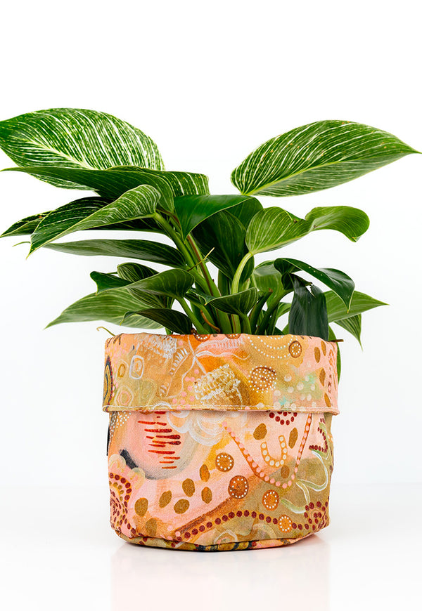 Oasis Canvas Plant Pot