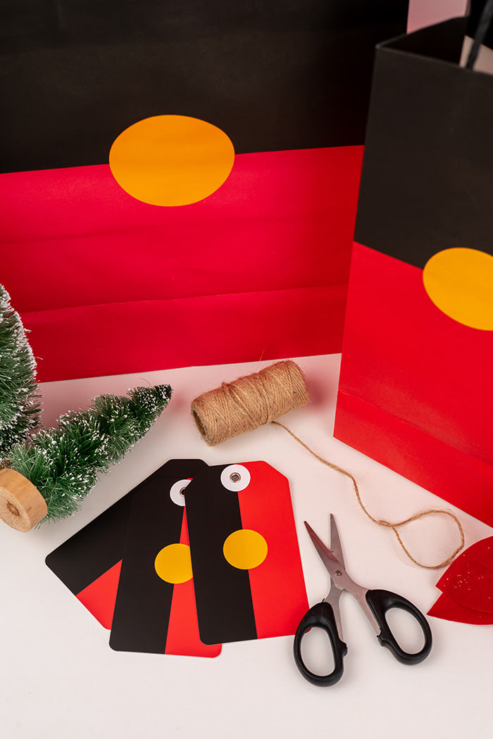 "Raise The Flag" Aboriginal Flag Large Gift Bag