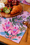 Pink Banksia Linen Placemat (4 Pack)