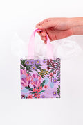 Pink Banksia Matte Ribbon Handled Extra Small Gift Bag