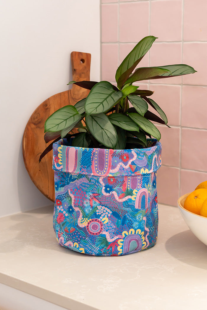 A Chapter Closing Canvas Plant Pot