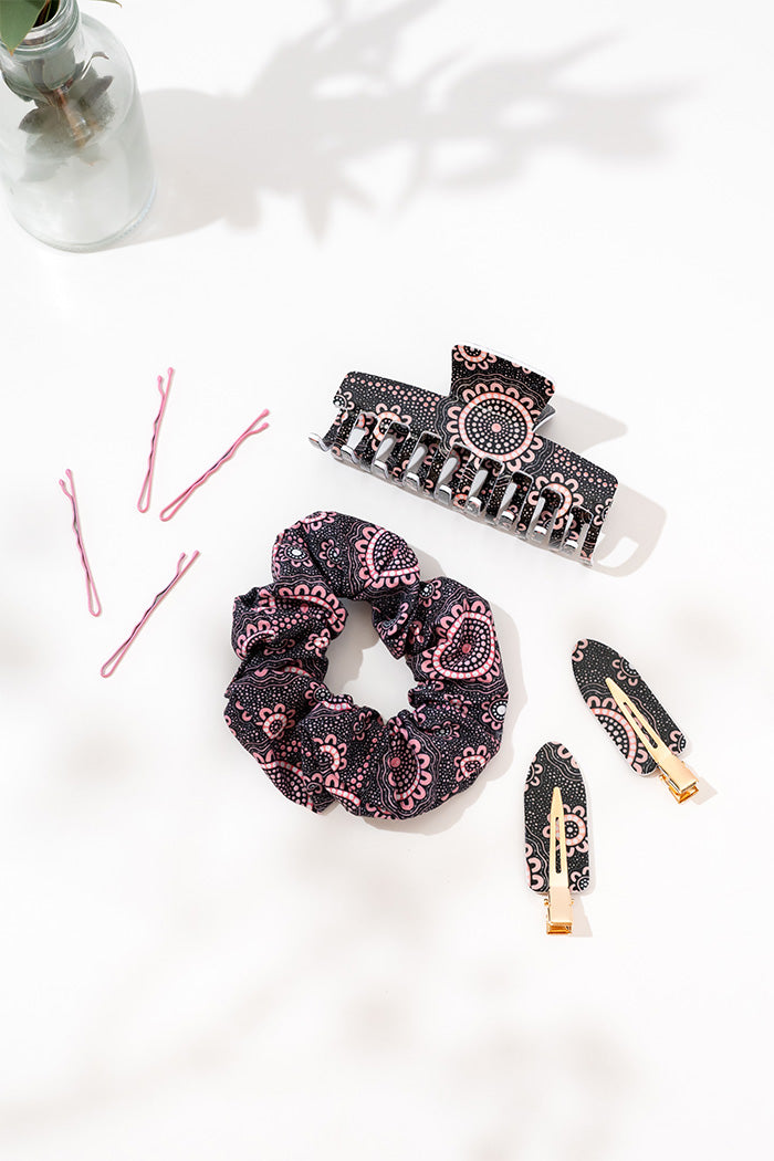 Boobie Sista (No. 2) Scrunchie & Hair Accessories Set