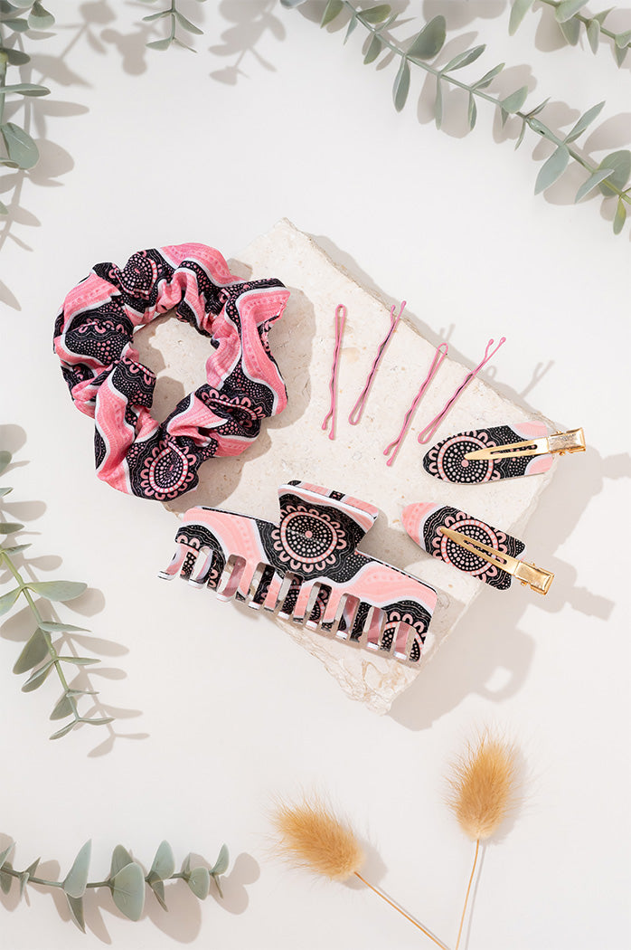 Boobie Sista Scrunchie & Hair Accessories Set