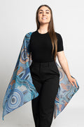 Calm Place Rectangle Chiffon Scarf