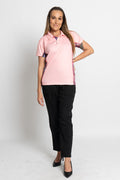 Pink Colours Pink Bamboo (Simpson) Women's Fitted Polo Shirt