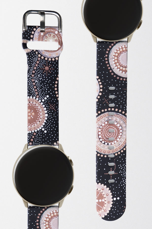 Marang Ngurung (Good Night) Silicon Samsung Watch Strap