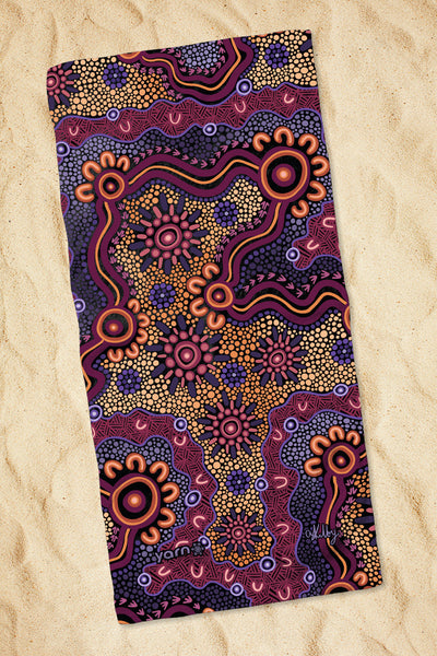 Ngabaan Beach Towel