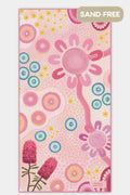 She Blooms Sand Free rPET Beach Towel (80x160cm)