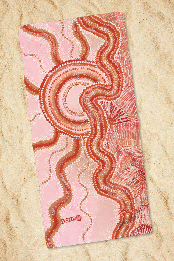 The Sun Beach Towel