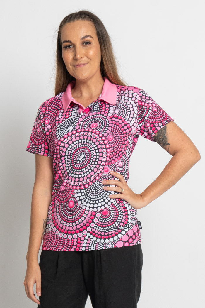 Tribe Of Women Women's Fitted Polo Shirt