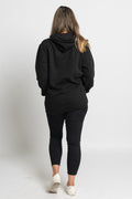 Tribe Of Women Type Black Cotton Blend Unisex Hoodie