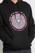 Tribe Of Women Circle Black Cotton Blend Unisex Hoodie