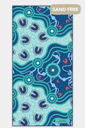 Warm Water Sand Free rPET Beach Towel (80x160cm)