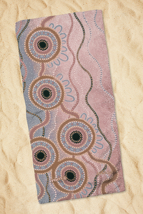 Wawirra Bunan Beach Towel