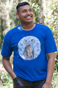 Koala (Gurrburr) 'Australian Wildlife Conservancy' Bright Royal Cotton Crew Neck Unisex T-Shirt