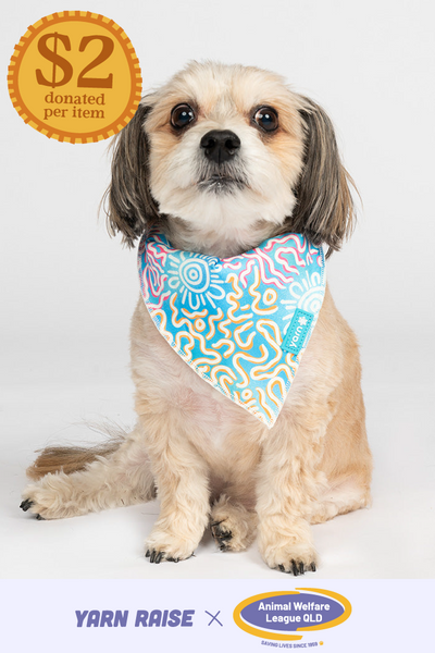 Sunset Over The Reef 'Animal Welfare League' Dog Bandana