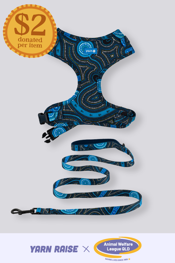 Deadly Dads 'Animal Welfare League' Dog Leash and Harness