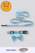 Sunset Over The Reef 'Animal Welfare League' Dog Leash, Collar and Bow