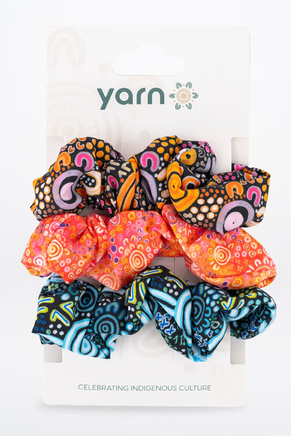 Merindah-Gunya Scrunchie Collection (3 Pack)