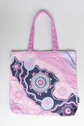 A Woman's Connection Premium Canvas Full Print Tote Bag