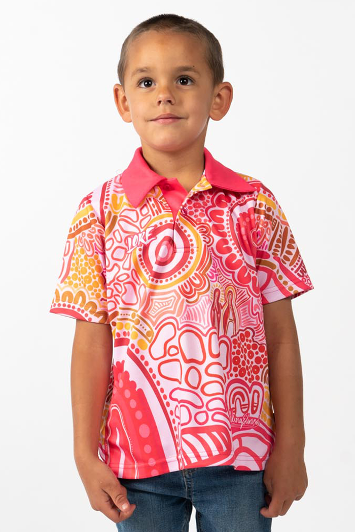 Manu UPF50+ Kids Polo Shirt