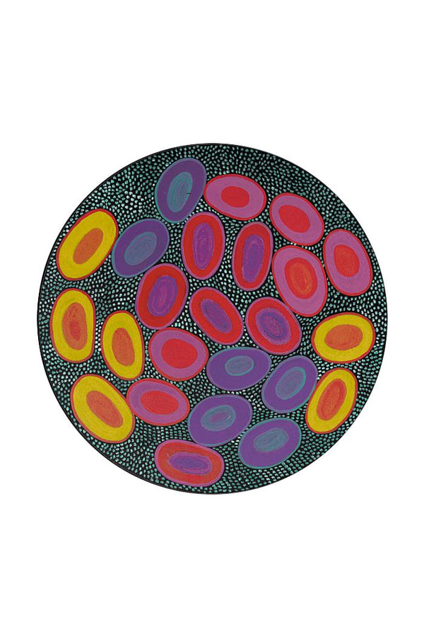 Love Rocks by Agnes Kohler - Original Painting - 40.5cm (diameter)