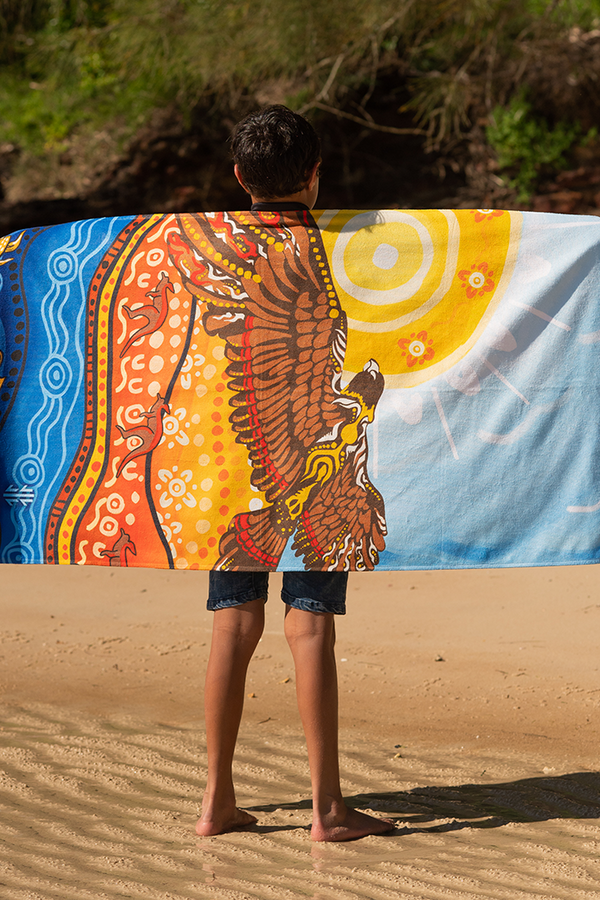 Tropic Eagle Beach Towel