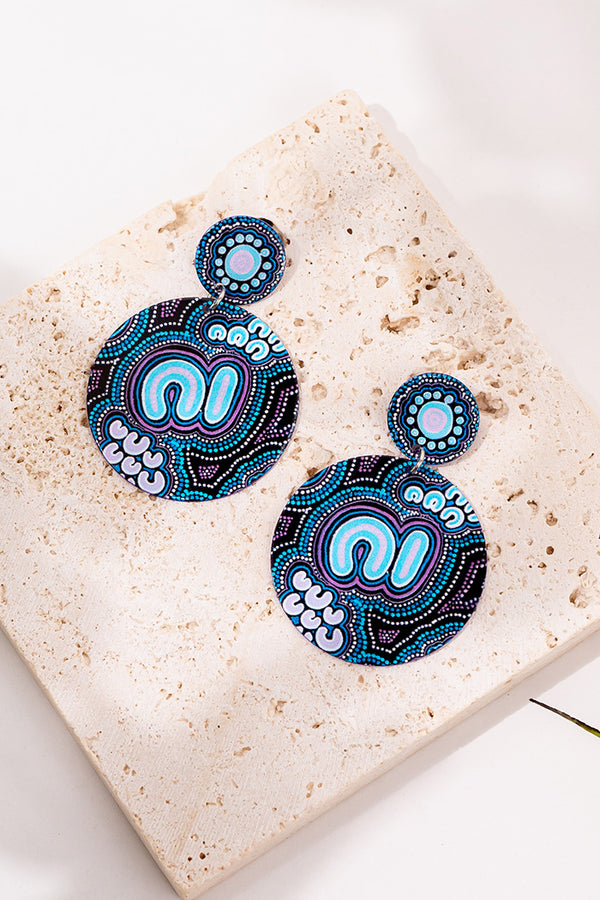 Koorrookee 'Grandmother' Circle Earrings