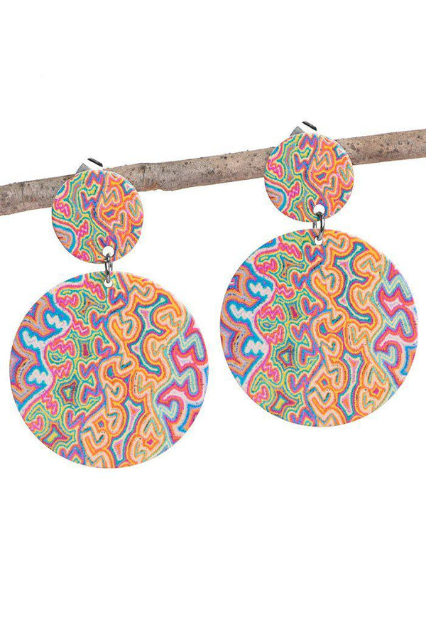 Pikilyi Jukurrpa Earrings