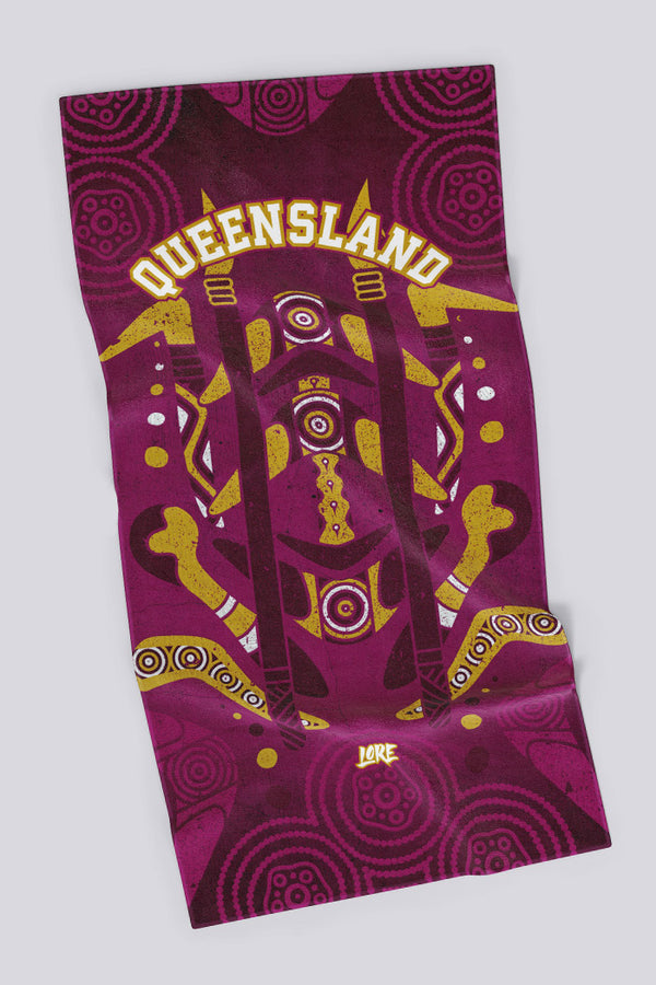 QLD Tribute Beach Towel